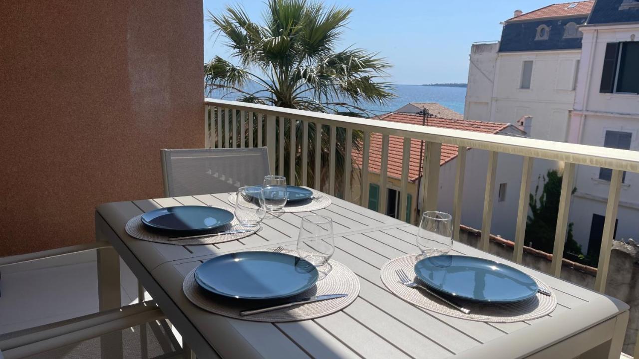 Cannes Pointe Croisette : Superbe Logement Vue Mer Buitenkant foto