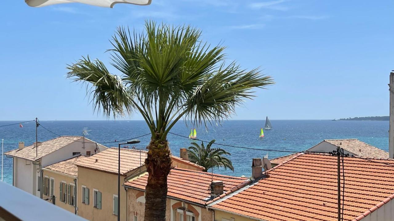 Cannes Pointe Croisette : Superbe Logement Vue Mer Buitenkant foto